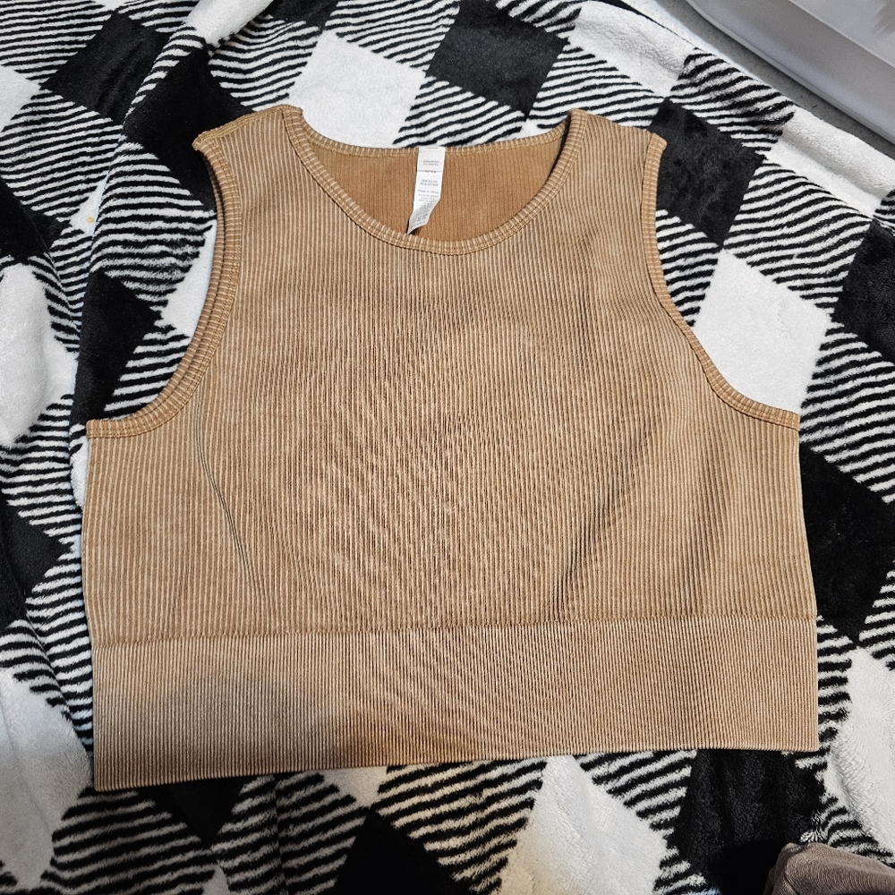 Fashion Nova seamless crop top